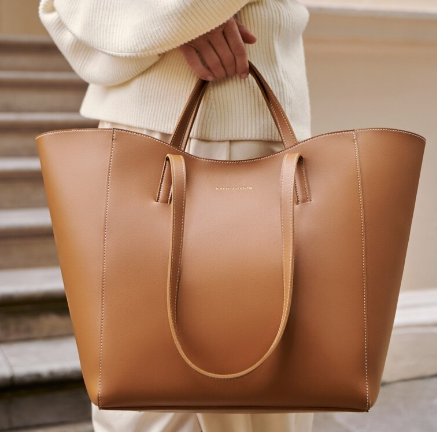 Perri Tote Bag | Cognac