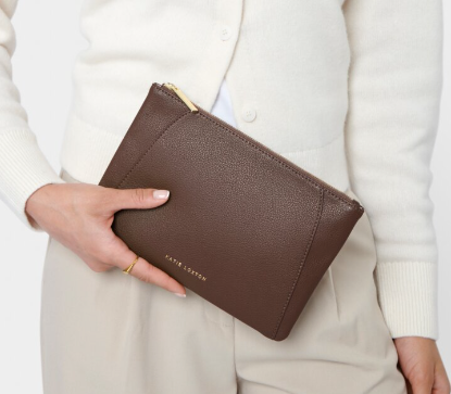 Hana Pouch | Chocolate