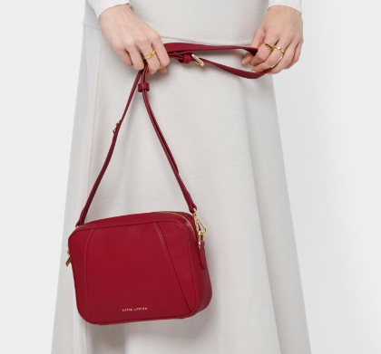 Hana Crossbody Bag | Garnet Red