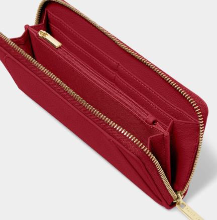 Hana Purse | Garnet Red