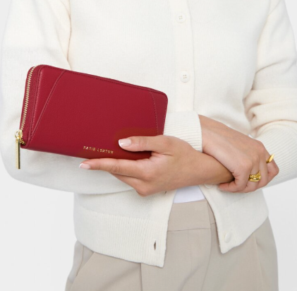 Hana Purse | Garnet Red