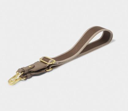 Canvas Bag Strap | Mocha Stripe