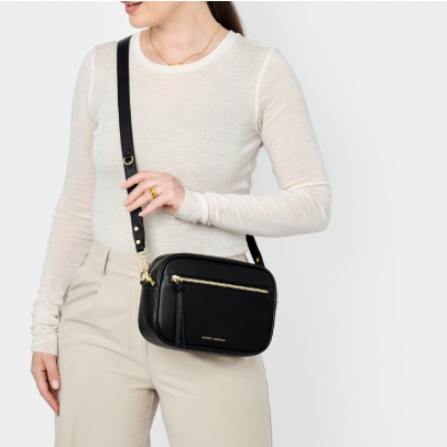 Hallie Crossbody Bag | Black