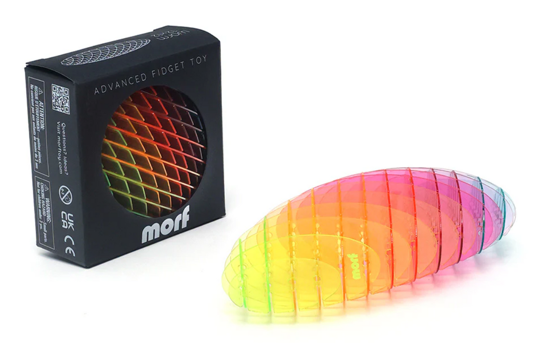 Small Morf Fidget Worm | Rainbow