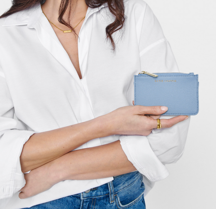 Hana Coin and Cardholder | Cornflower Blue