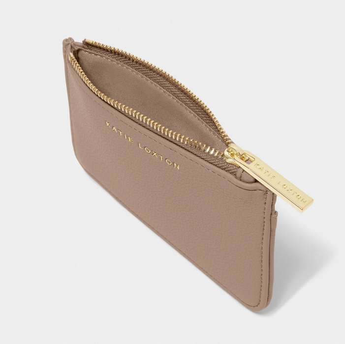 Hana Coin and Cardholder | Mocha