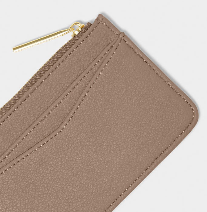 Hana Coin and Cardholder | Mocha
