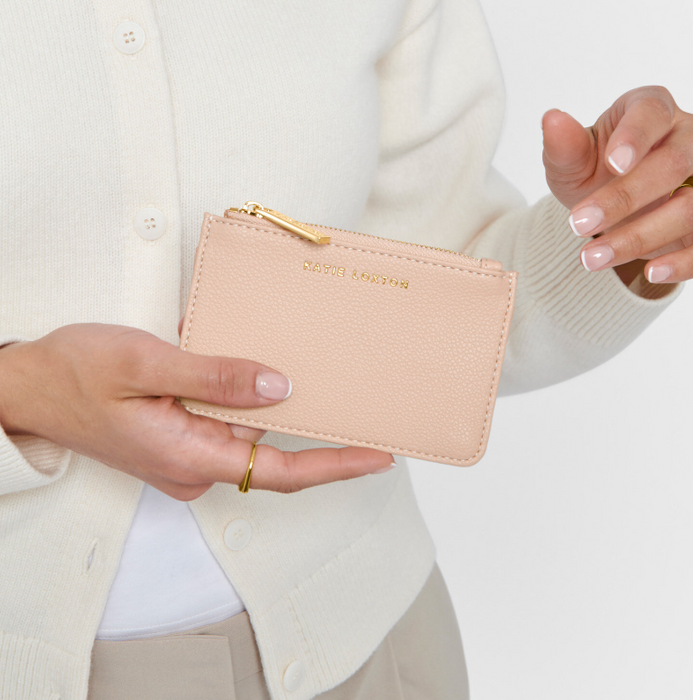 Hana Coin and Cardholder | Nude Pink