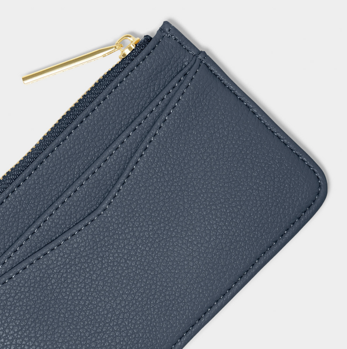 Hana Coin and Cardholder | Slate Blue