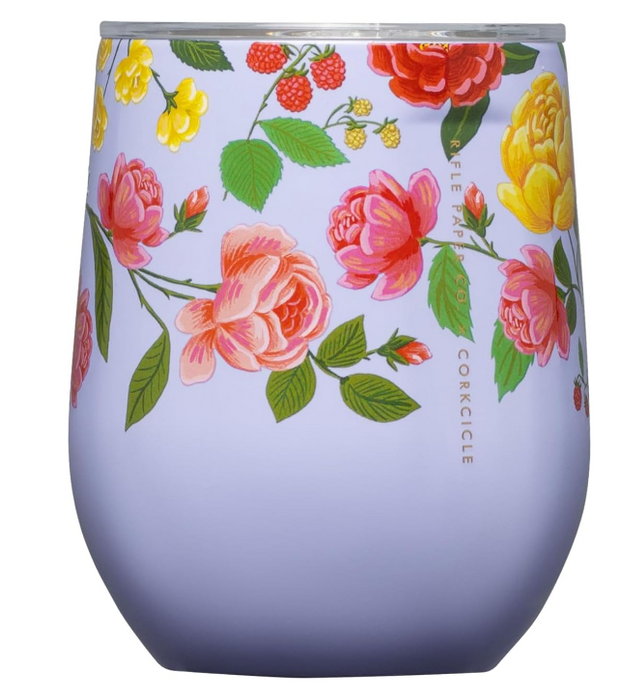 Rifle 12oz Stemless | Roses Purple