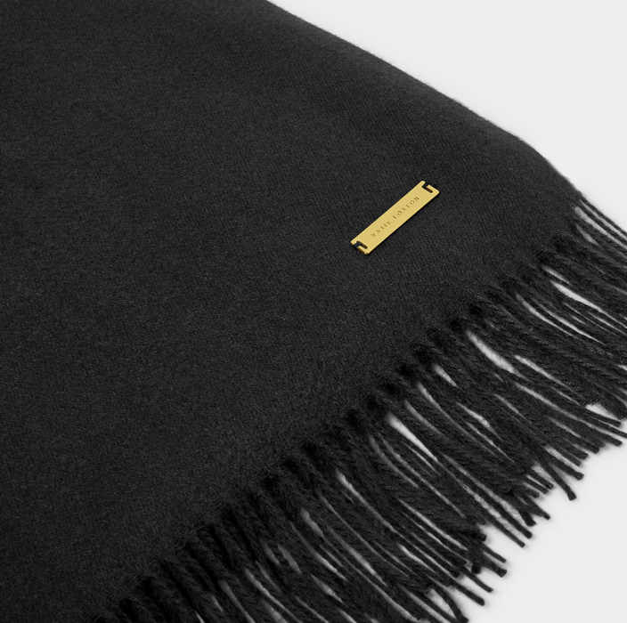 Blanket Scarf | Black
