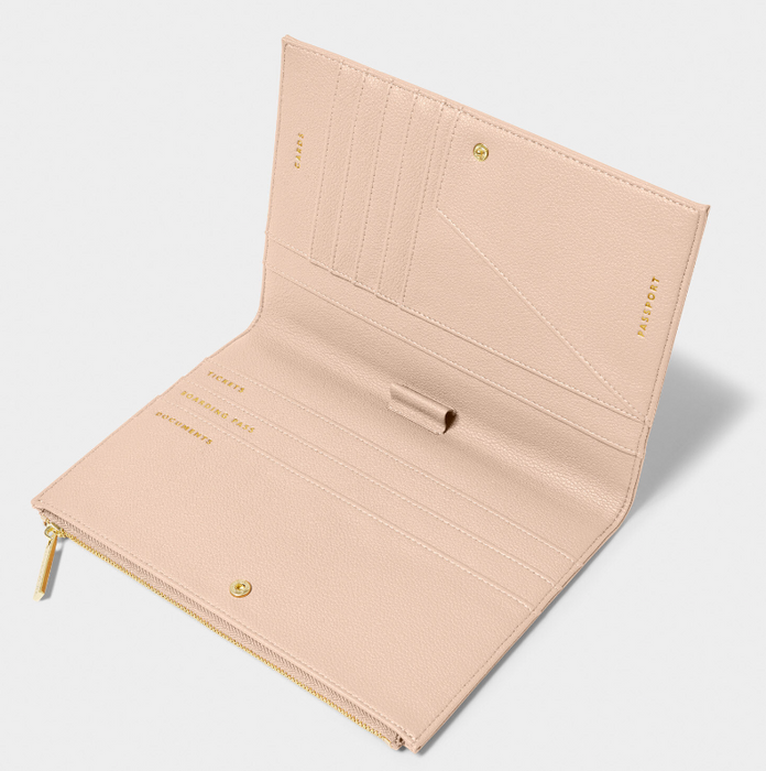 Travel Document Holder | Nude Pink