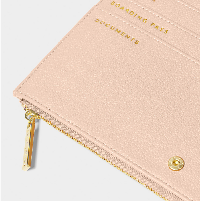 Travel Document Holder | Nude Pink