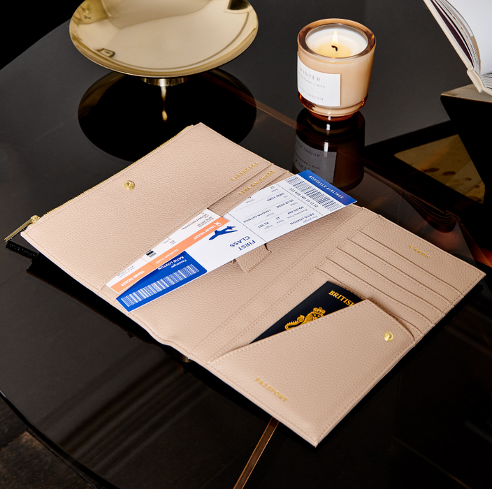 Travel Document Holder | Nude Pink