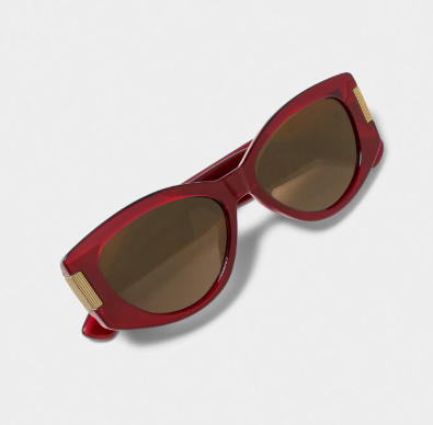 Rimini Sunglasses (79) | Deep Red
