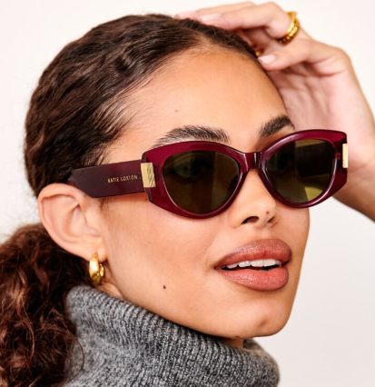 Rimini Sunglasses (79) | Deep Red