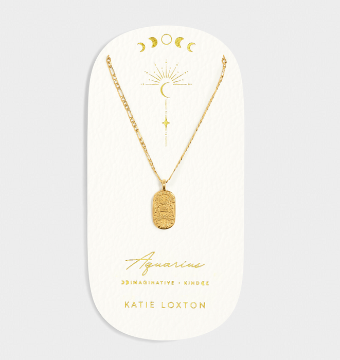 Zodiac Necklace | Aquarius