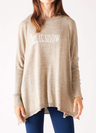 Let it Snow Catalina Crewneck Sweater