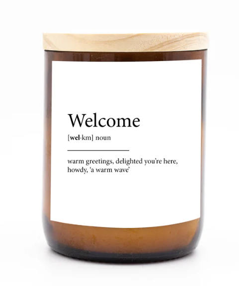 Welcome Candle