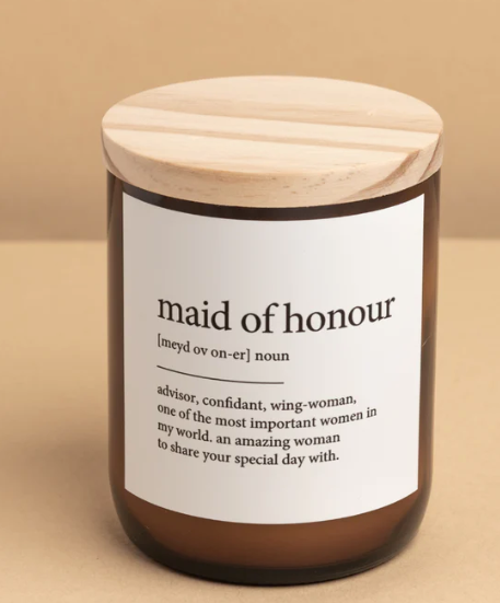 Maid of Honour Candle