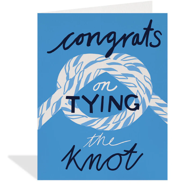 Tying the Knot Card