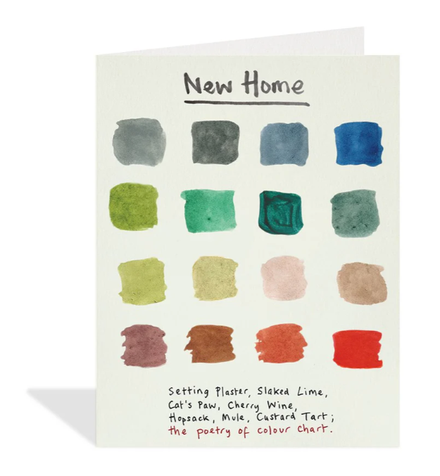 New Home Palette Card