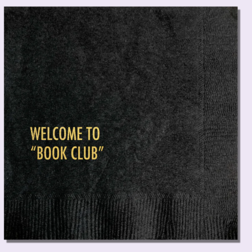 Book Club Napkins