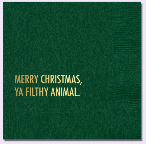 Filthy Animal Napkins