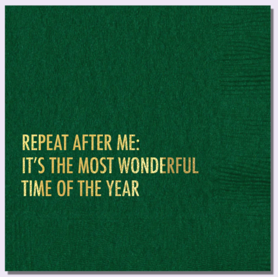 Most Wonderful Christmas Napkins