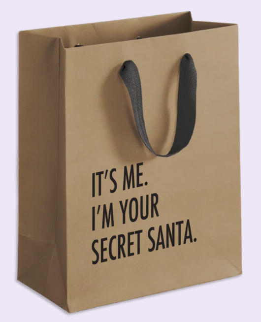 Secret Santa Gift Bag | Large