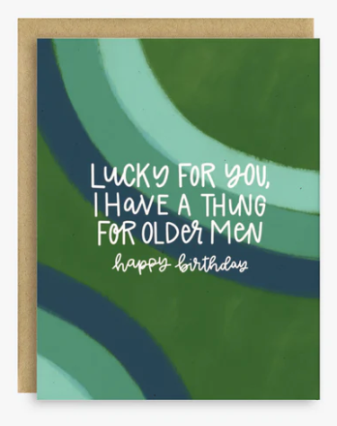 Older Men Birthday Card