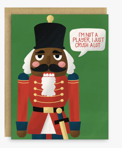 Crush A Lot Christmas Card