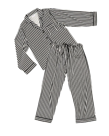 Stripe Long Sleeve Pajamas