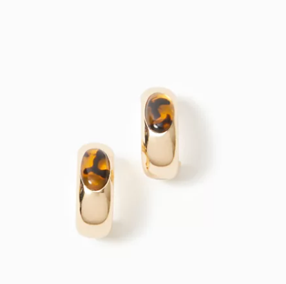 Tropical Rendezvous Tortoise Earrings
