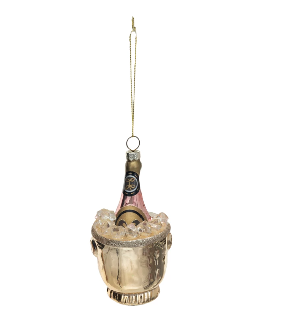 Champagne Ice Bucket Ornament