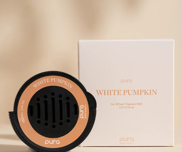 Pura Car Smart Vial | White Pumpkin