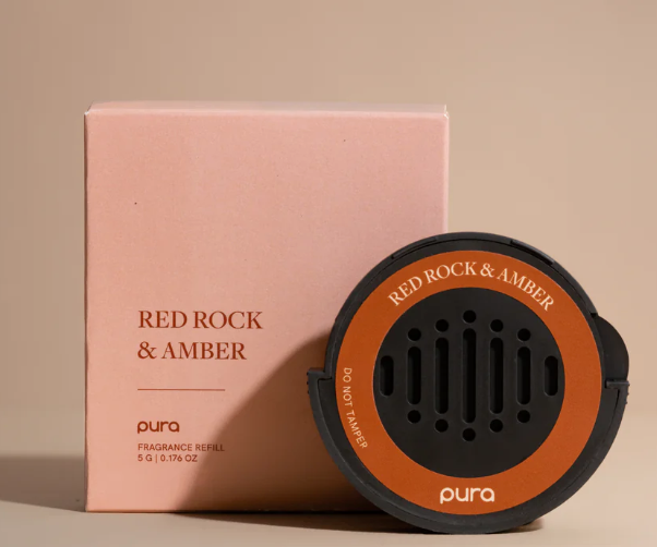 Pura Car Smart Vial | Red Rock & Amber