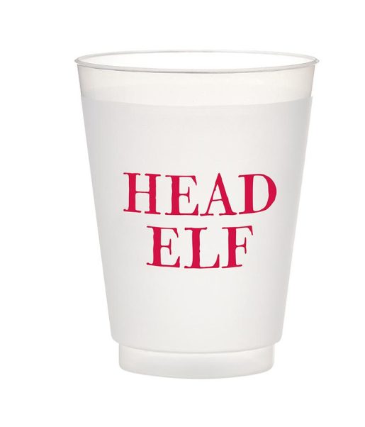 Head Elf Frost Cup (Set of 8)