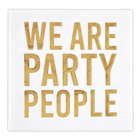 Party People Cocktail Napkin