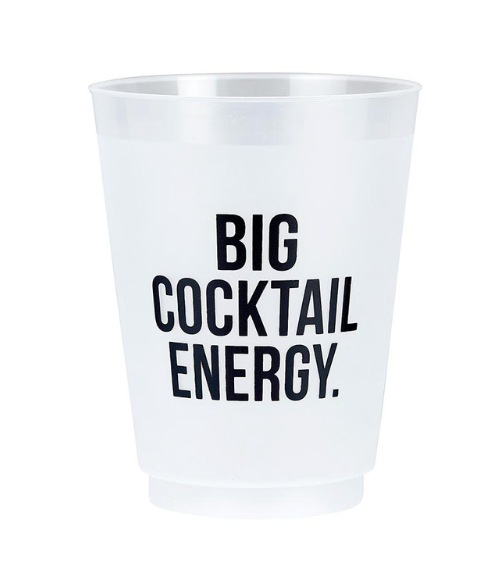 Big Cocktail Energy Frost Cup (Set of 8)