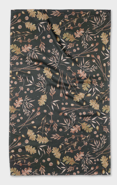 Geometry Tea Towel |  Fallen Oak