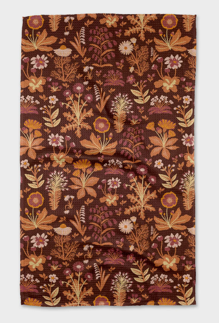 Geometry Tea Towel | Cozy Floral