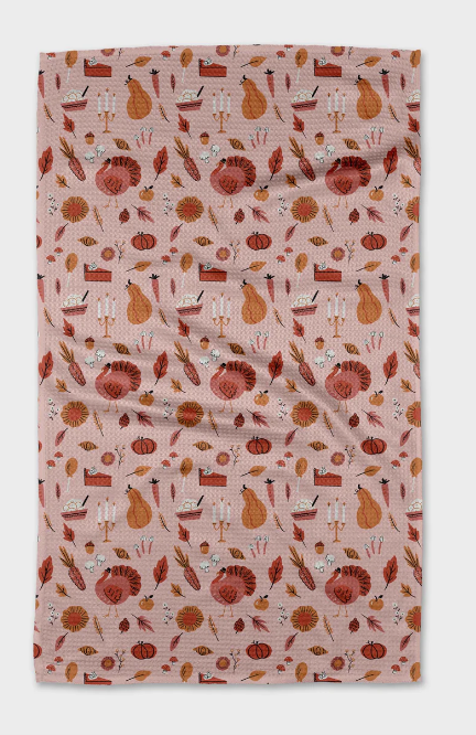 Geometry Tea Towel | Turkey Day