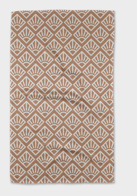 Geometry Tea Towel | Sunrise Mosaic
