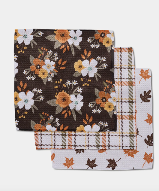 Geometry Dishcloth Set | Autumn Serenade