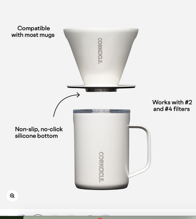 Coffee Pour-over Kit | Oat Milk