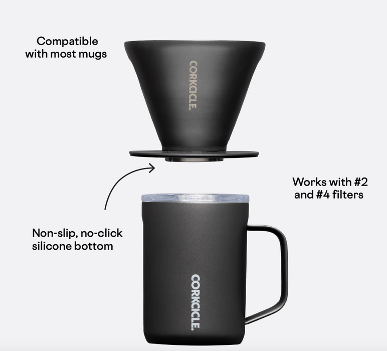 Coffee Pour-over Kit | Ceramic Slate