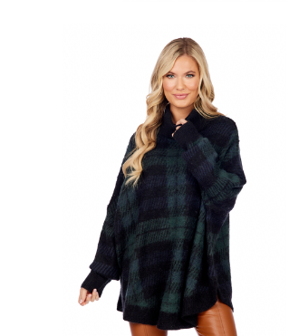 Green Carla Sweater