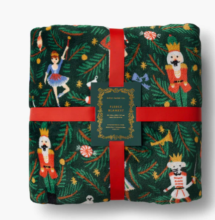 Nutcracker Fleece Blanket