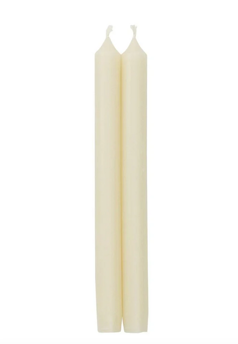 12" Tapers Set of 2 | Ivory